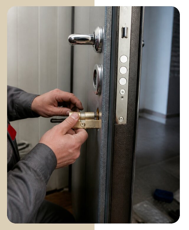 Замена замка входной двери с выездом мастера в Анжере-Судженске